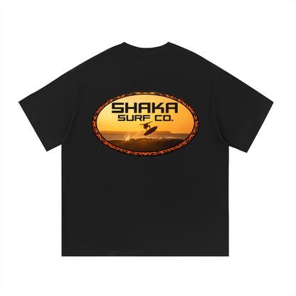 Sunset Graphic Cotton T-Shirt