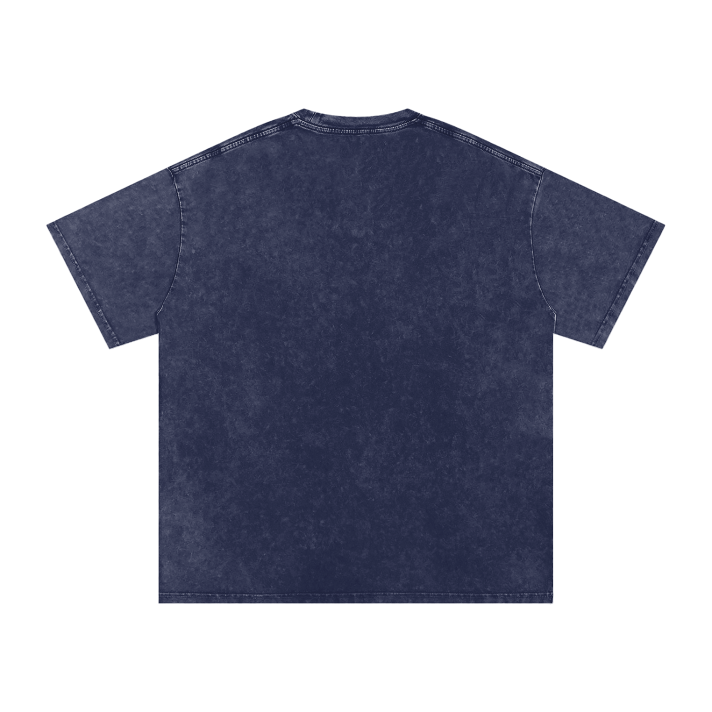 Snow Washed Oversized Board Graphic Cotton T-Shirt