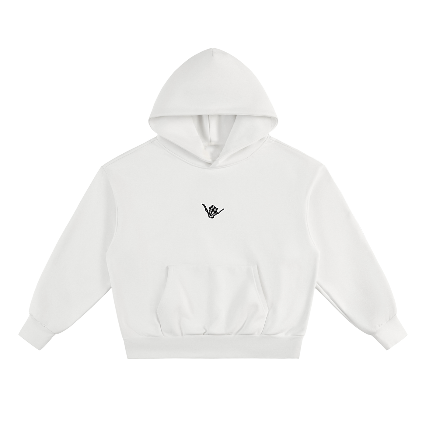 Heavyweight Tribal Surf Graphic Fleece Hoodie