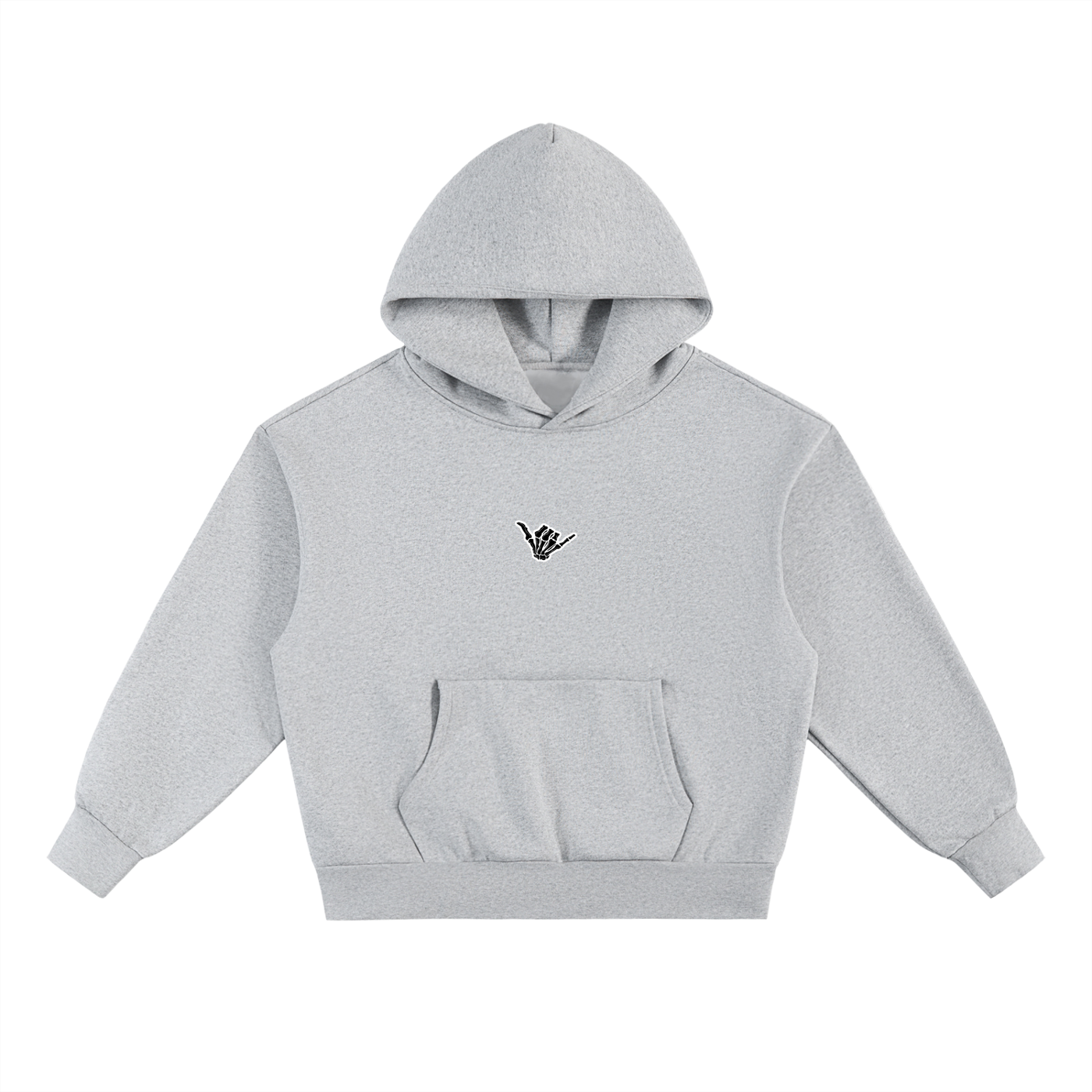 Heavyweight Tribal Surf Graphic Fleece Hoodie