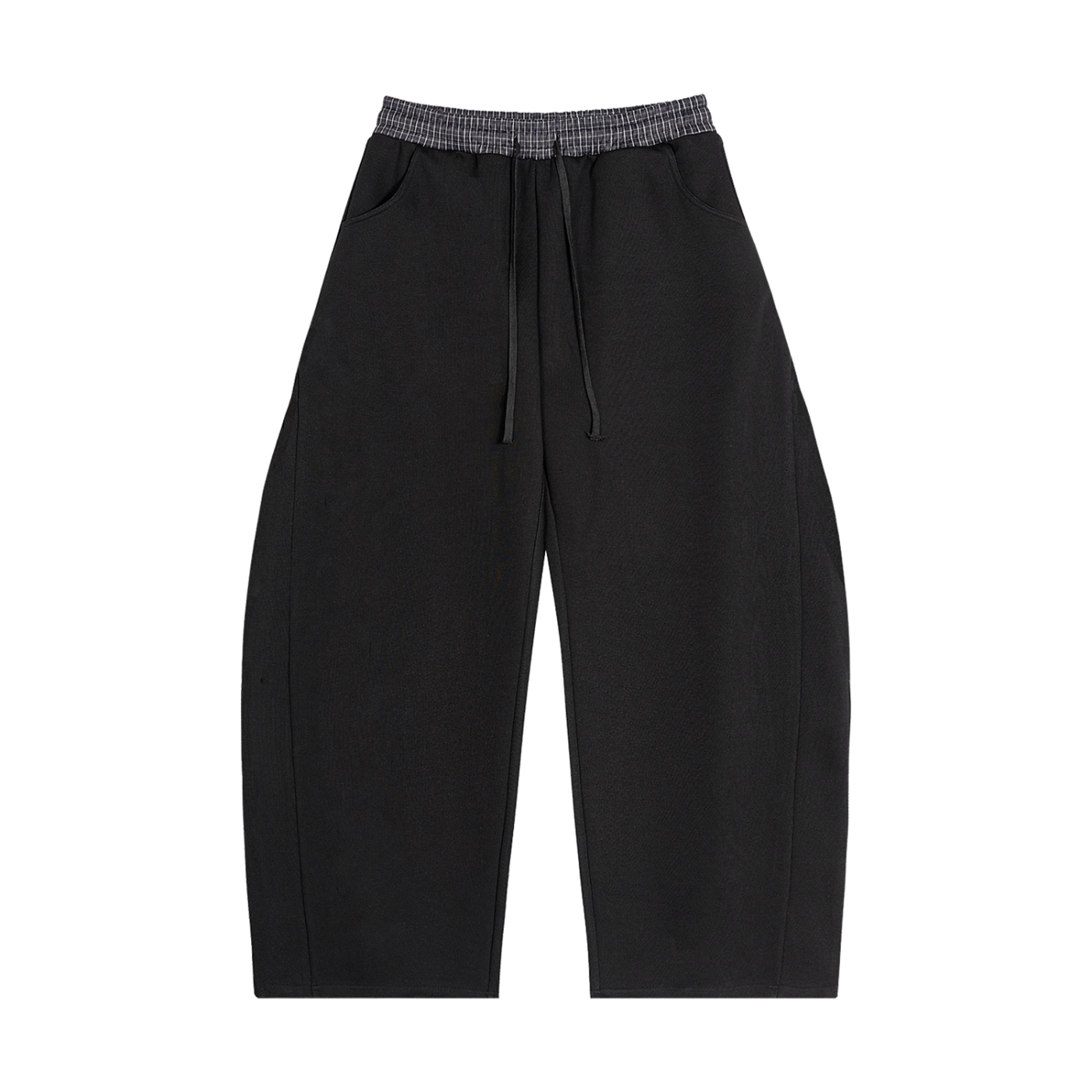 Classic Shaka Plaid Waistband Barrel Sweatpants