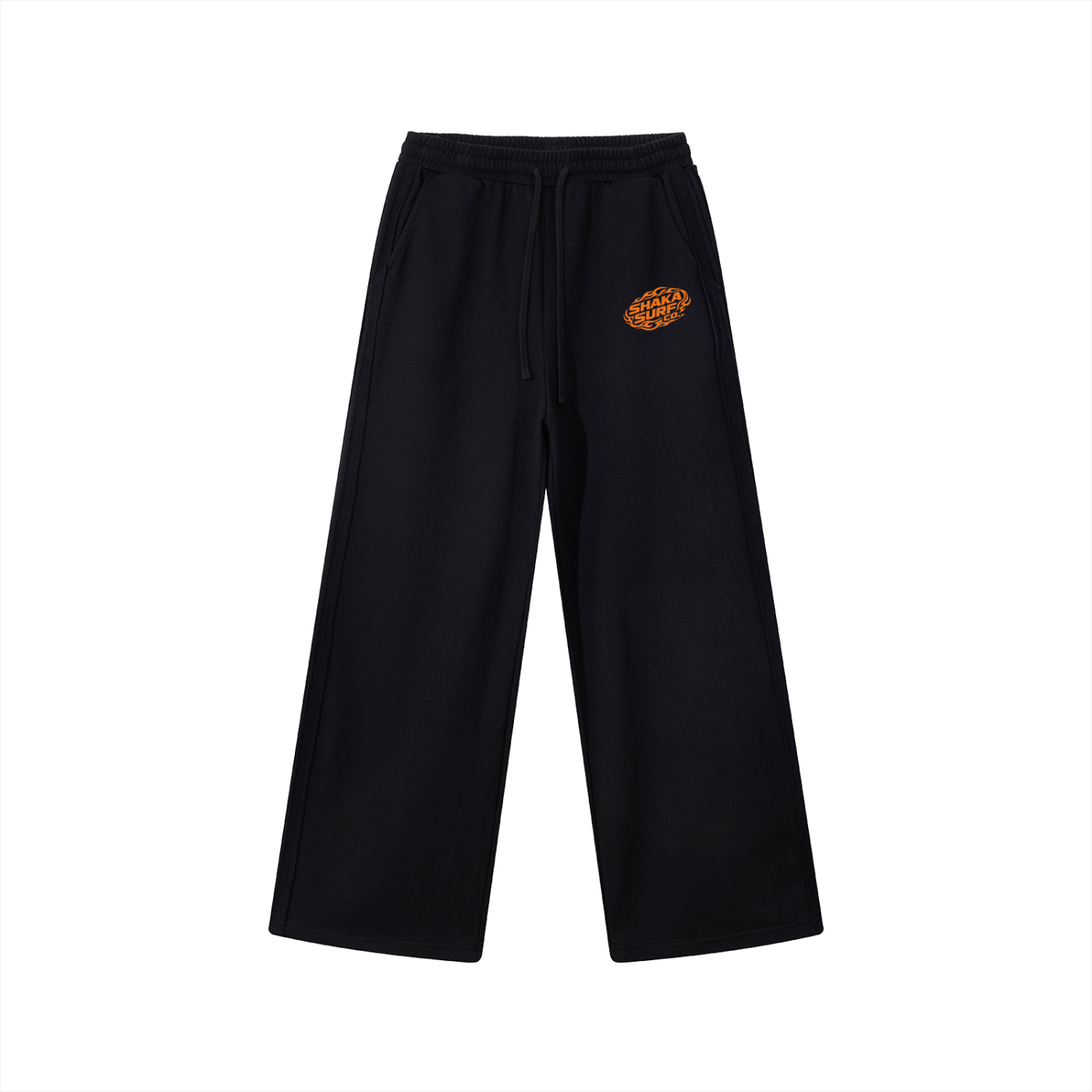 Fire Surf Tape Straight-Leg Sweatpants