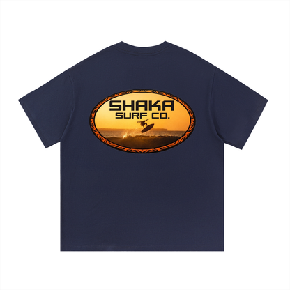 Sunset Graphic Cotton T-Shirt