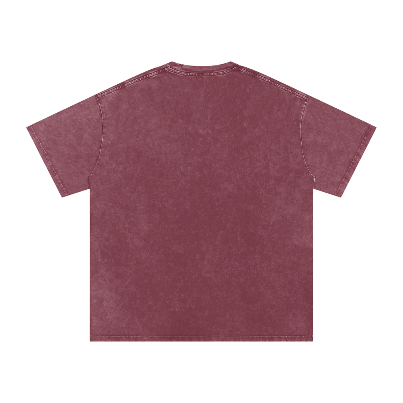 Snow Washed Oversized Board Graphic Cotton T-Shirt