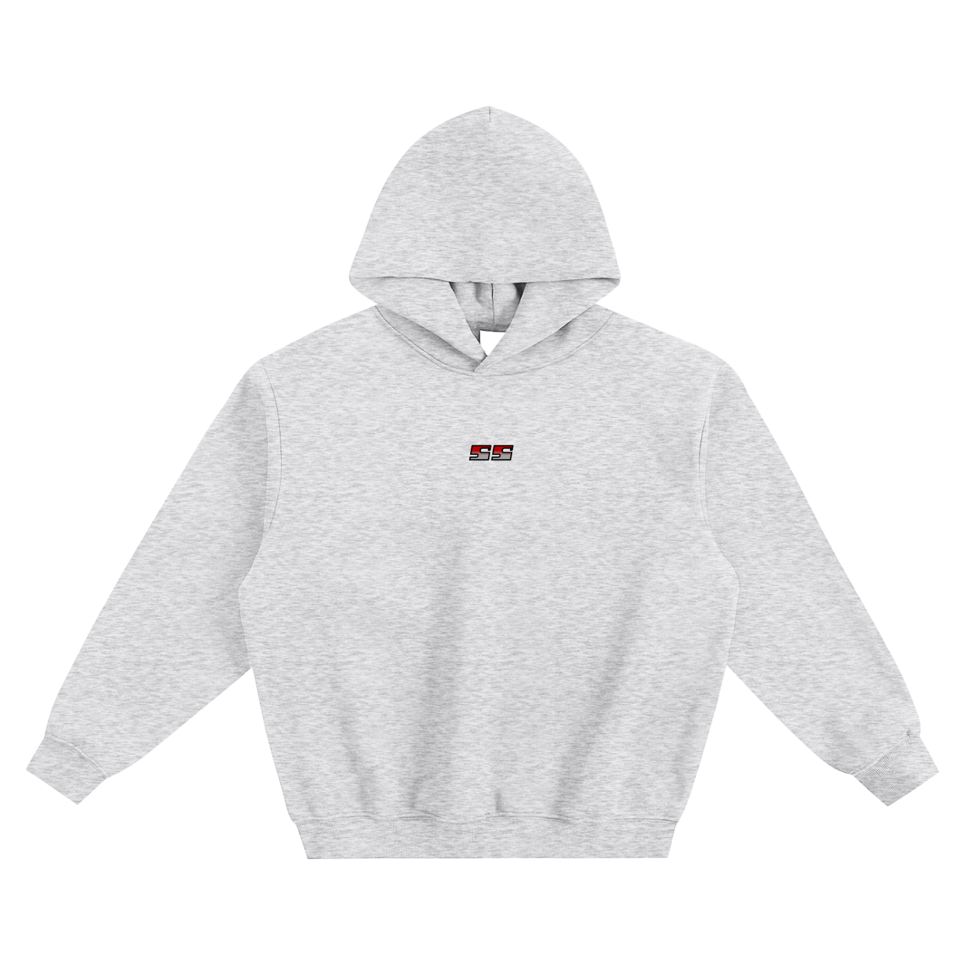 Fleeced Diamond Graphic Boxy Hoodie