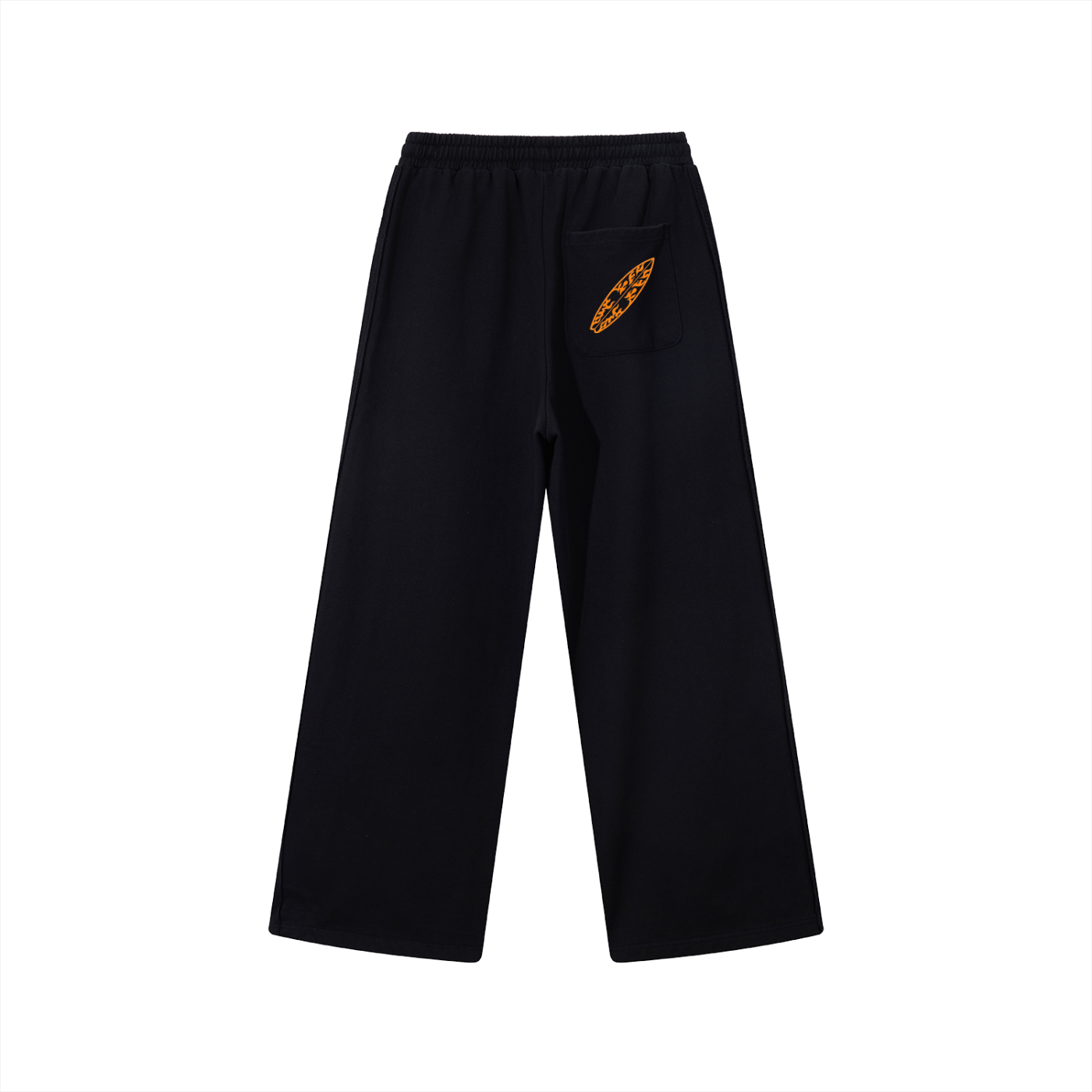 Fire Surf Tape Straight-Leg Sweatpants