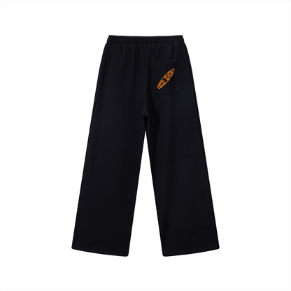 Fire Surf Tape Straight-Leg Sweatpants