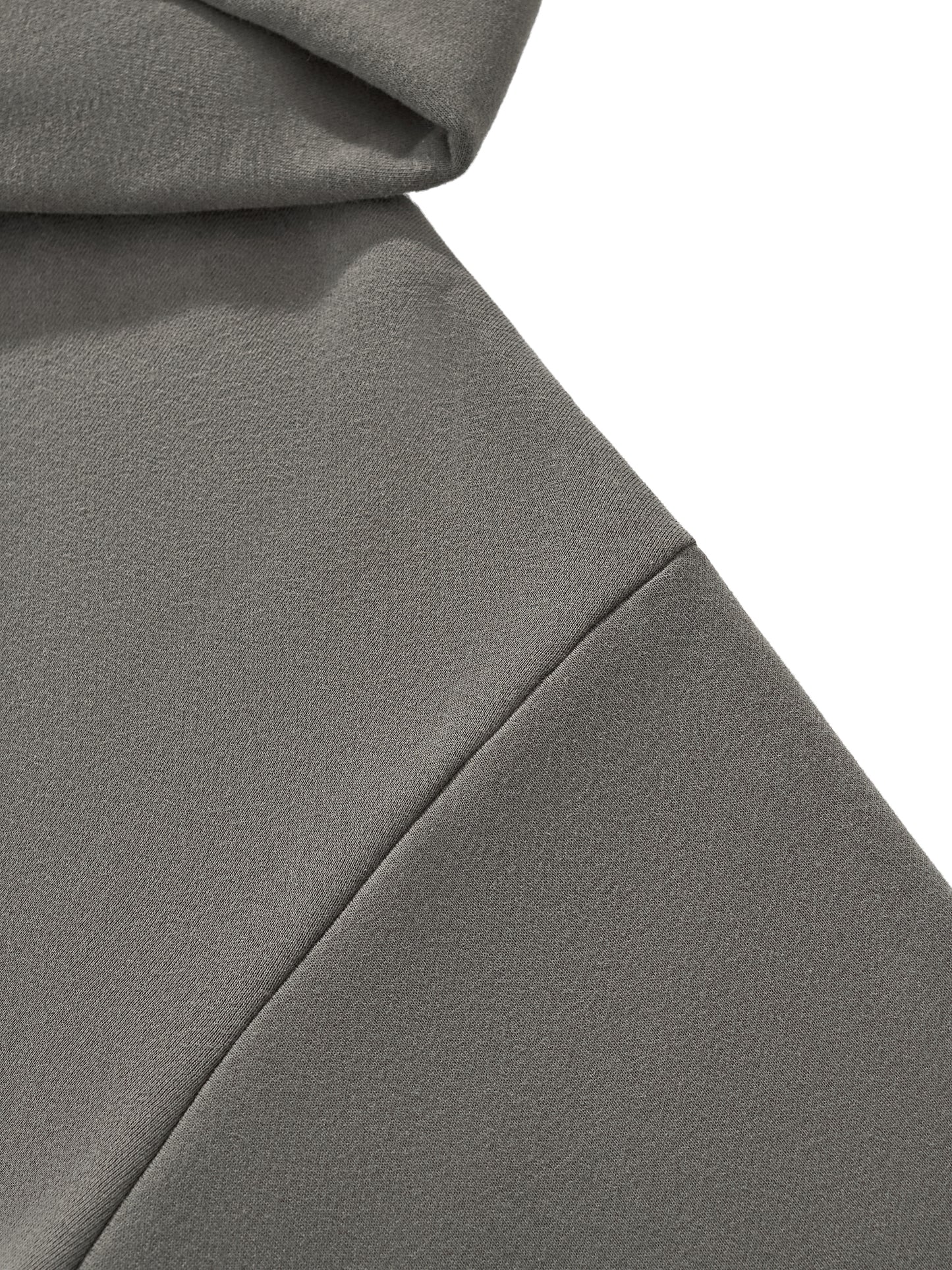 Fleeced Diamond Graphic Boxy Hoodie