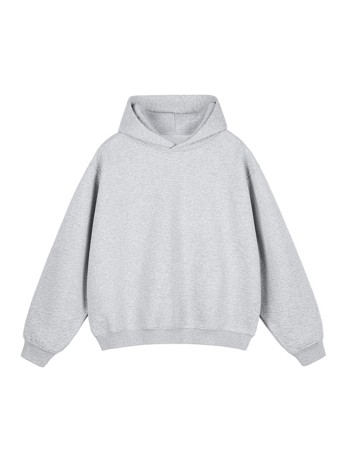 Fleeced Diamond Graphic Boxy Hoodie