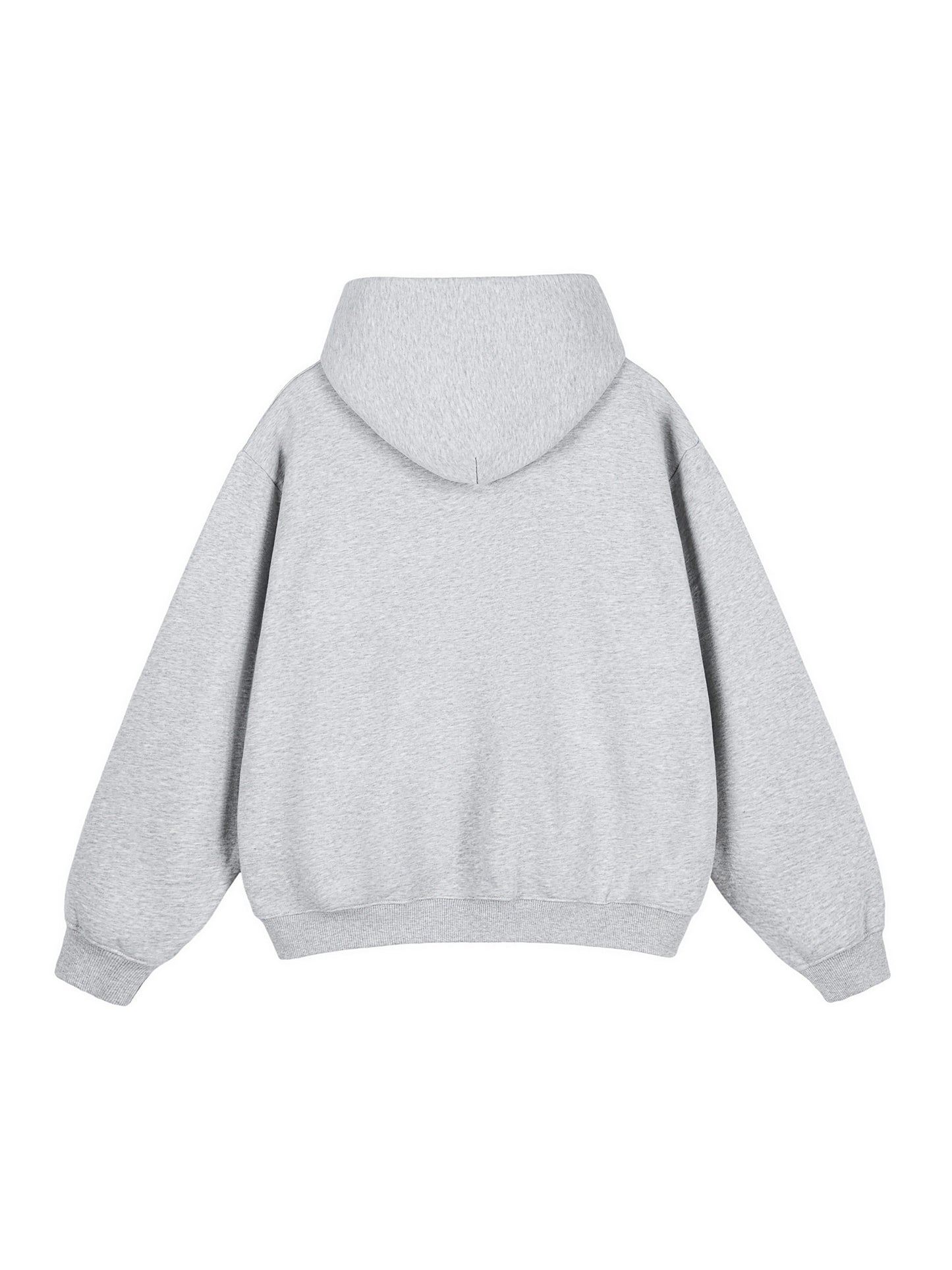 Fleeced Diamond Graphic Boxy Hoodie