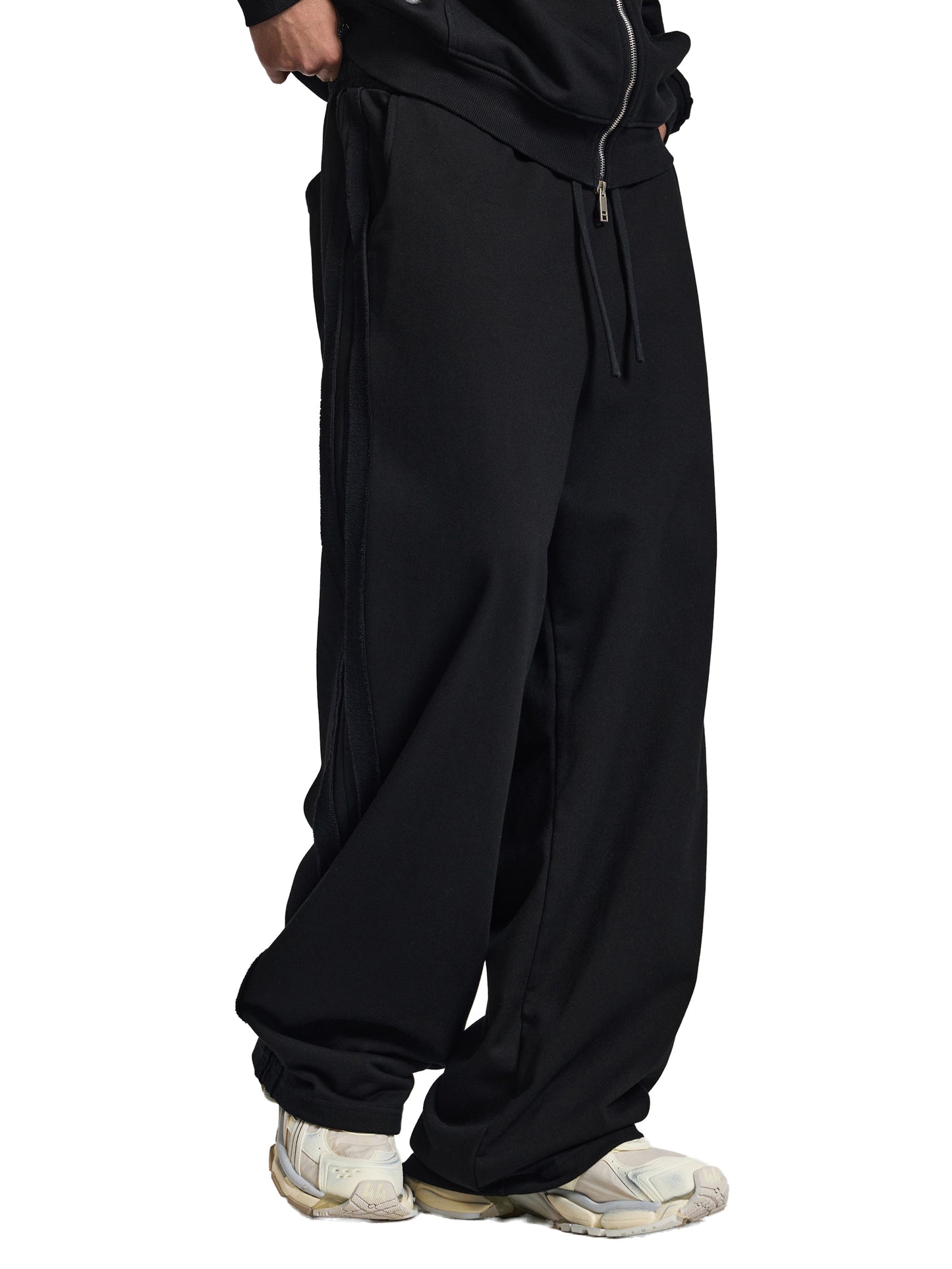 Fire Surf Tape Straight-Leg Sweatpants