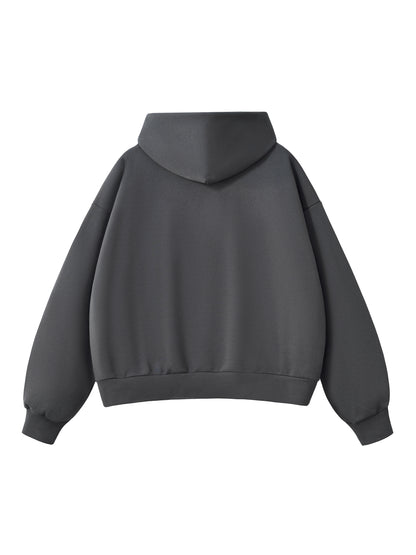 Heavyweight Tribal Surf Graphic Fleece Hoodie