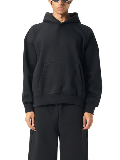 Heavyweight Tribal Surf Graphic Fleece Hoodie