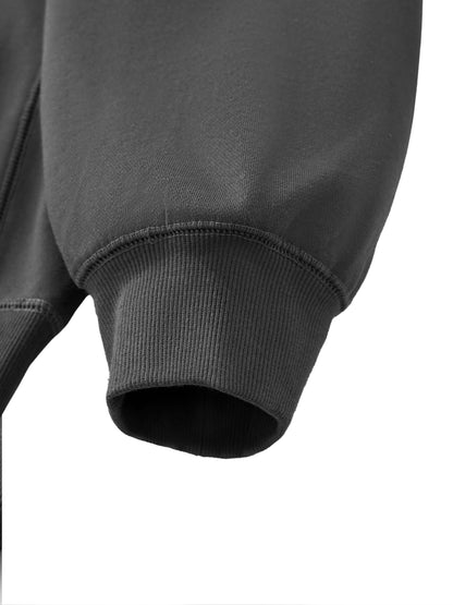 Heavyweight Fire Graphic Dolman Sleeve Boxy Sweatshirt