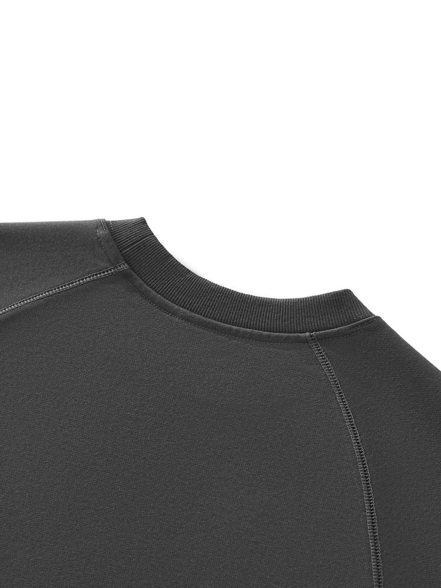 Heavyweight Fire Graphic Dolman Sleeve Boxy Sweatshirt
