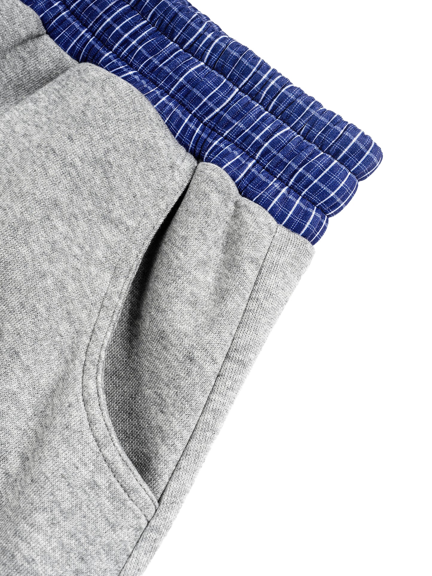 Classic Shaka Plaid Waistband Barrel Sweatpants
